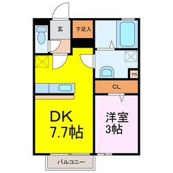 メイユールヒル一里の物件間取画像